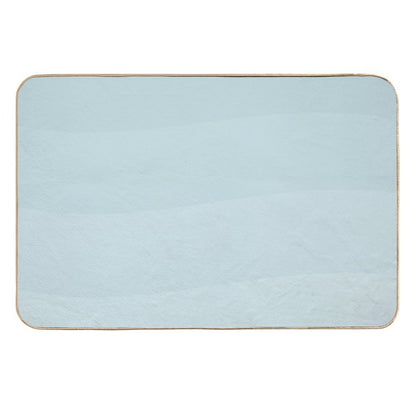Light Blue Waves.  Absorbent Bath Mat