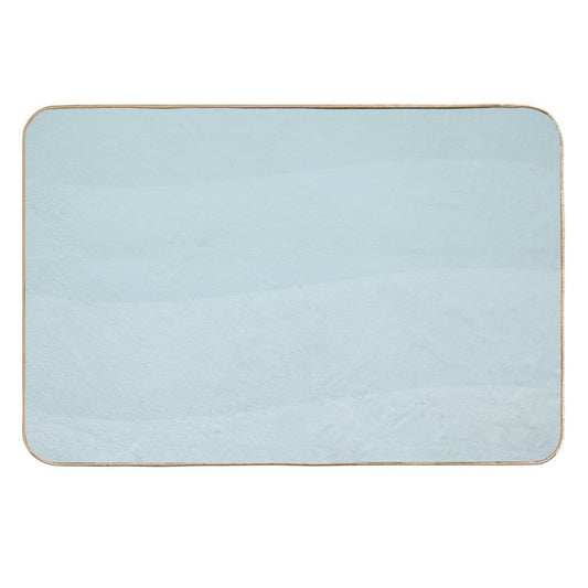 Light Blue Waves.  Absorbent Bath Mat