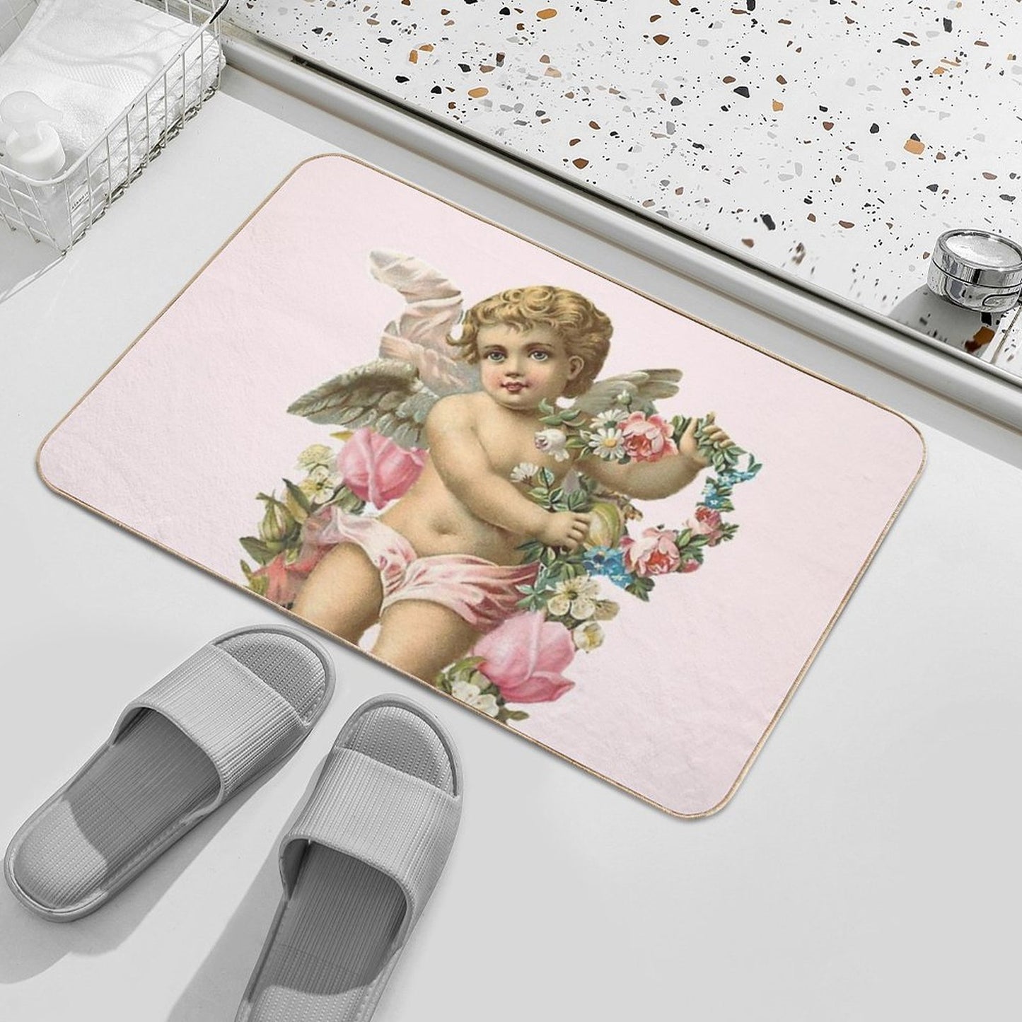 Baby Angel  Dirt-Trapping Bath Mat