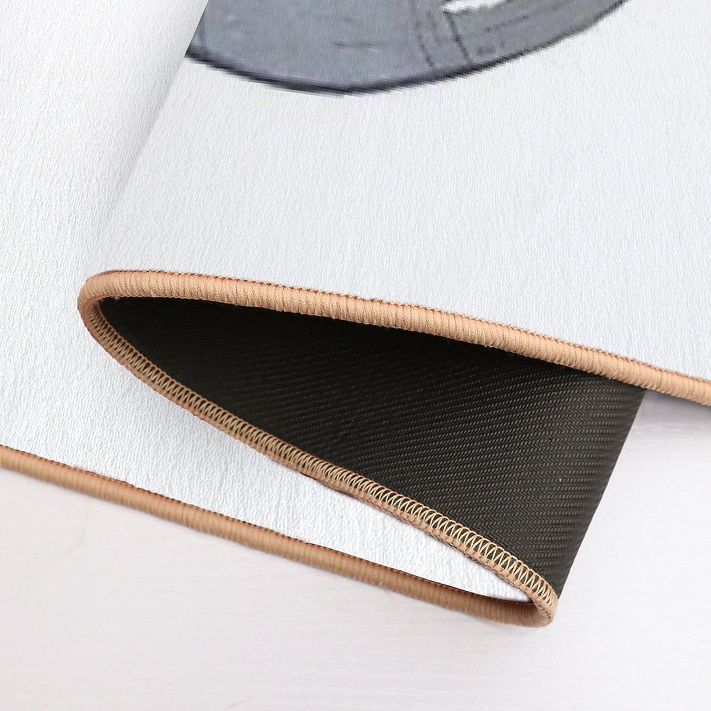 MorbidiTea - Earl Grey with Ram Skull  Dirt-Trapping Bath Mat