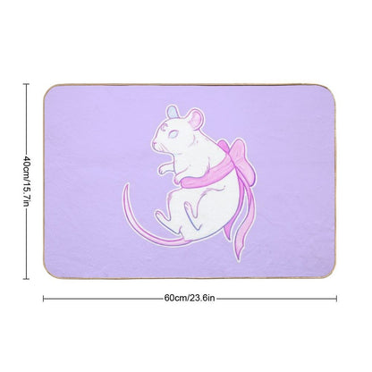 Year of The Mouse  Nikury  Easy Maintenance Bath Mat