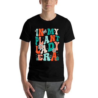 In My Plant Lady Era Funny Plant Lover Gardening Botanical  Slim-fit Cut T-Shirt
