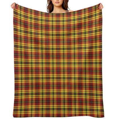 Strathearn Scotland District Tartan Colorful Scottish Plaid Velvety-soft Throw Blanket