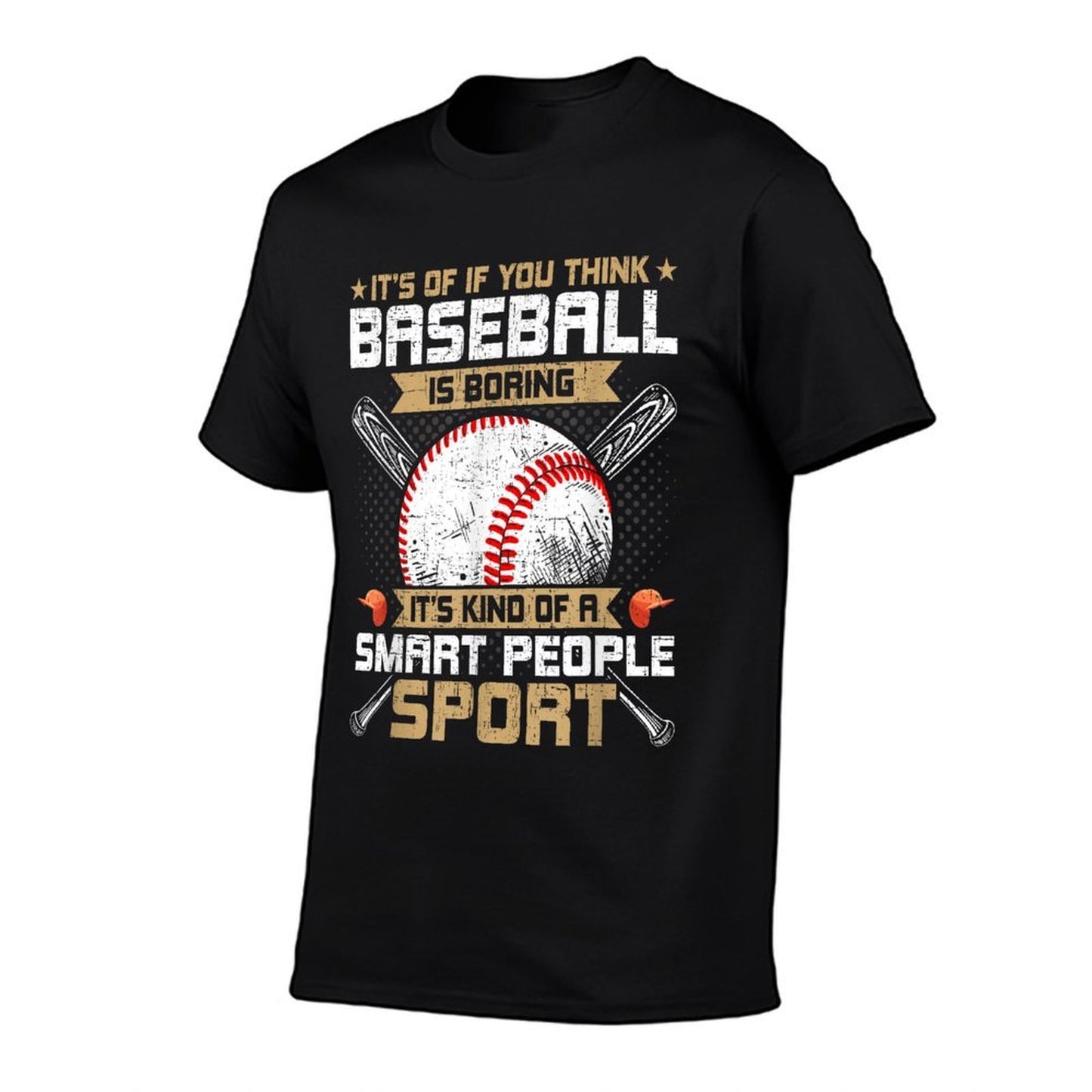 Baseball Is A Smart People Sport Baseball Lover  Summer-ready Fabric T-Shirt