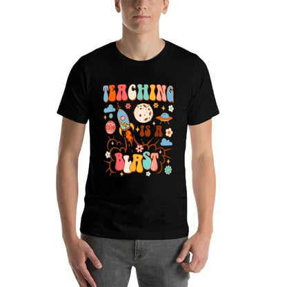 Teacher Life Teaching Space Astronomy Teaching Is A Blast  Vintage-inspired T-Shirt