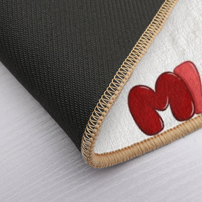 Ml Red  Easy To Clean Bath Mat