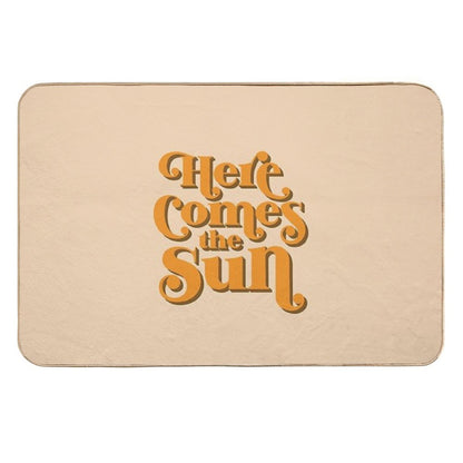 Here Comes The Sun  Long-Lasting Bath Mat