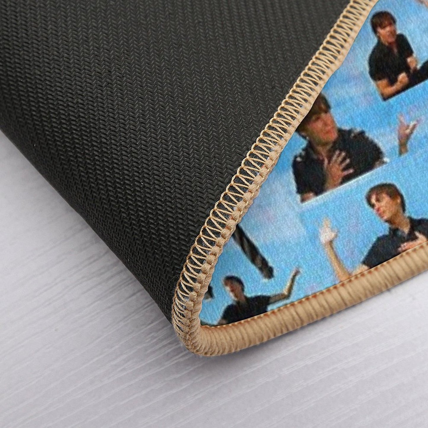 Zac Efron Troy Bolton Bet On It  High School Musical  High-Traffic Bath Mat