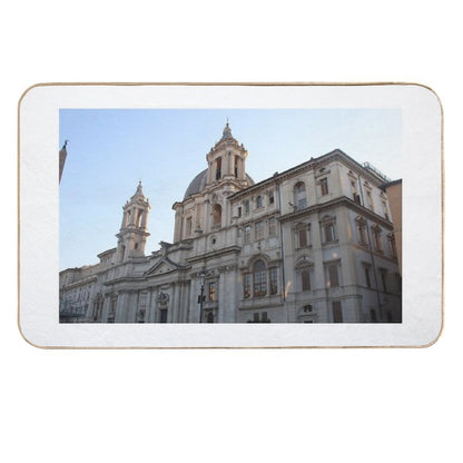 Church of Sant'Agnese in Agone in Rome  Rapid-Drying Bath Mat
