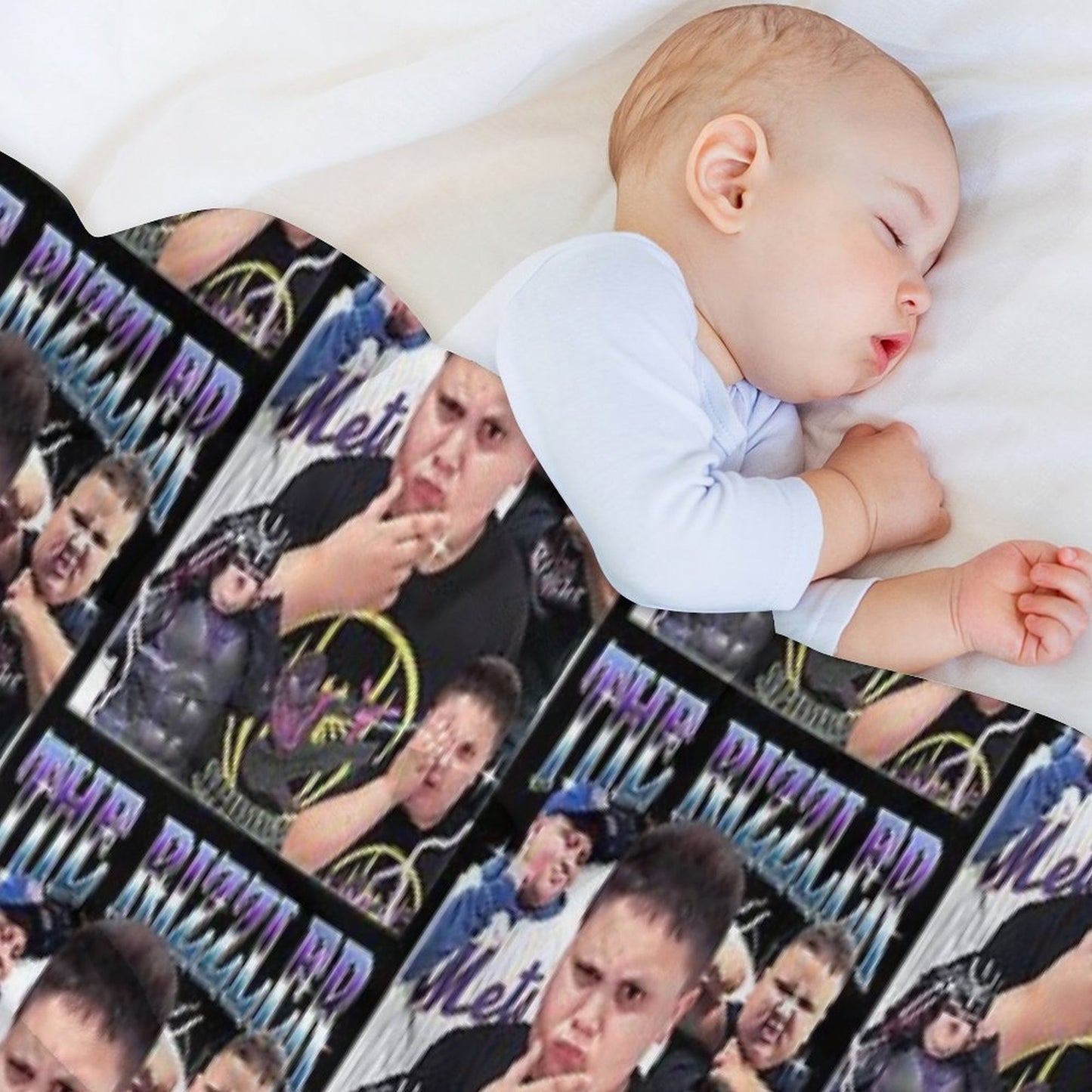 The Rizzler Vintage Comfort Throw Blanket