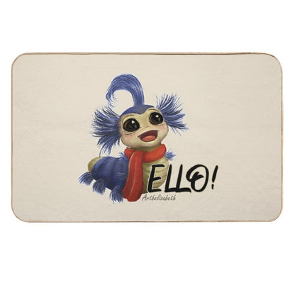 Labyrinth Worm  Toxin-Free Bath Mat