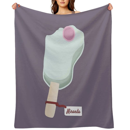 Miranda Sings Machine-washable Throw Blanket
