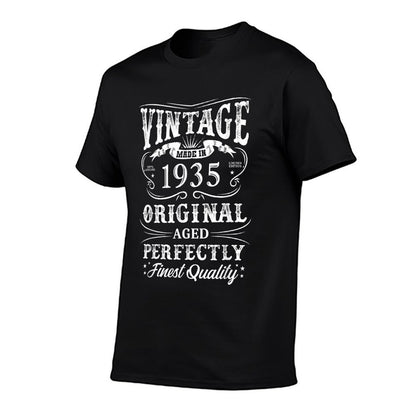 1935 Original Birth Year Vintage Made In 1935  Relaxed-fit T-Shirt