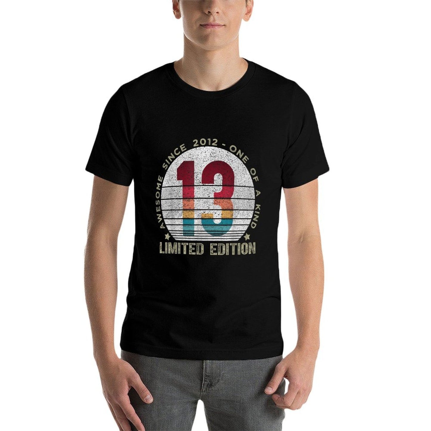 13 Year Old Gifts Vintage 2012 Limited Edition 13th Birthday  Slim-fit Cut T-Shirt