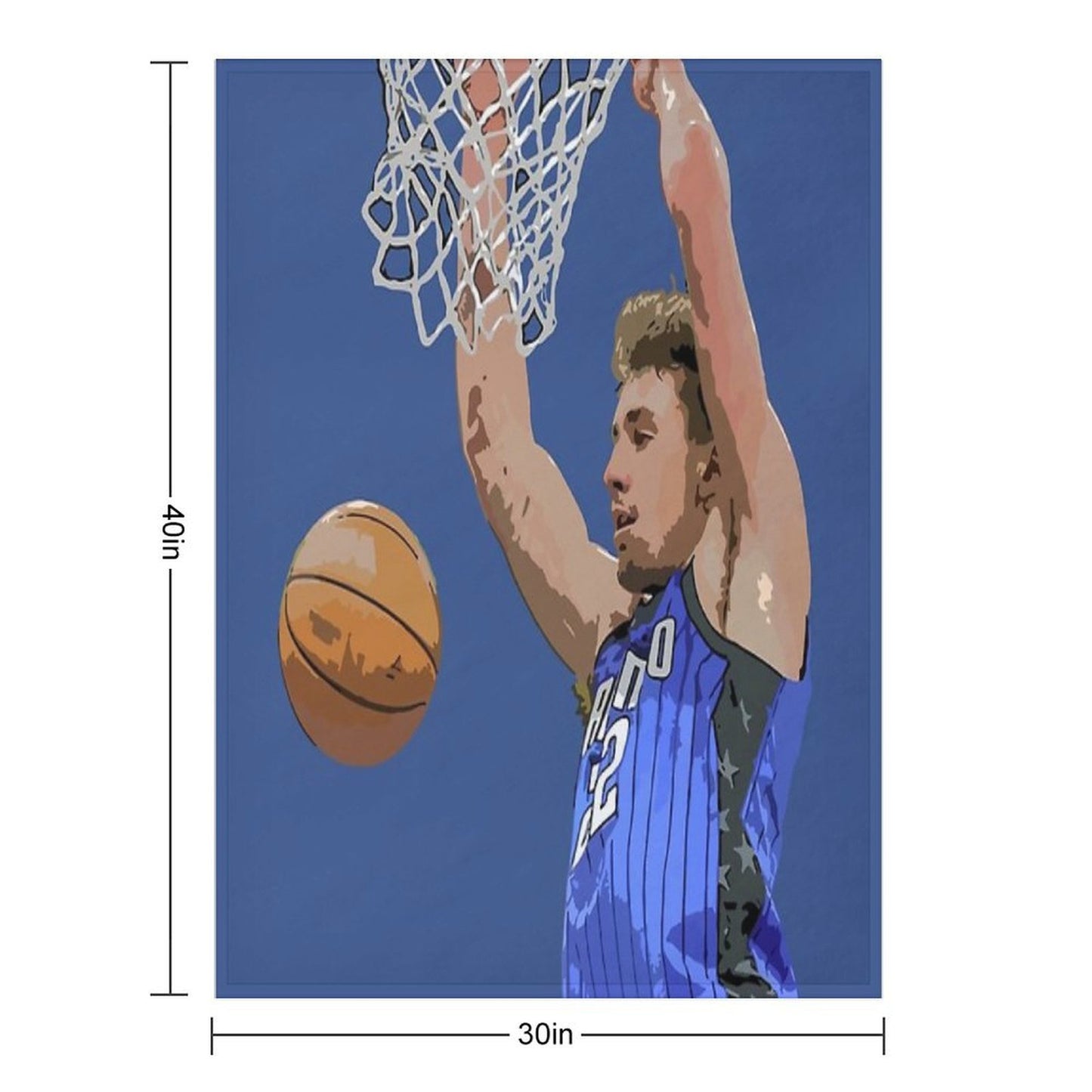 Franz Wagner Anti-pilling Throw Blanket