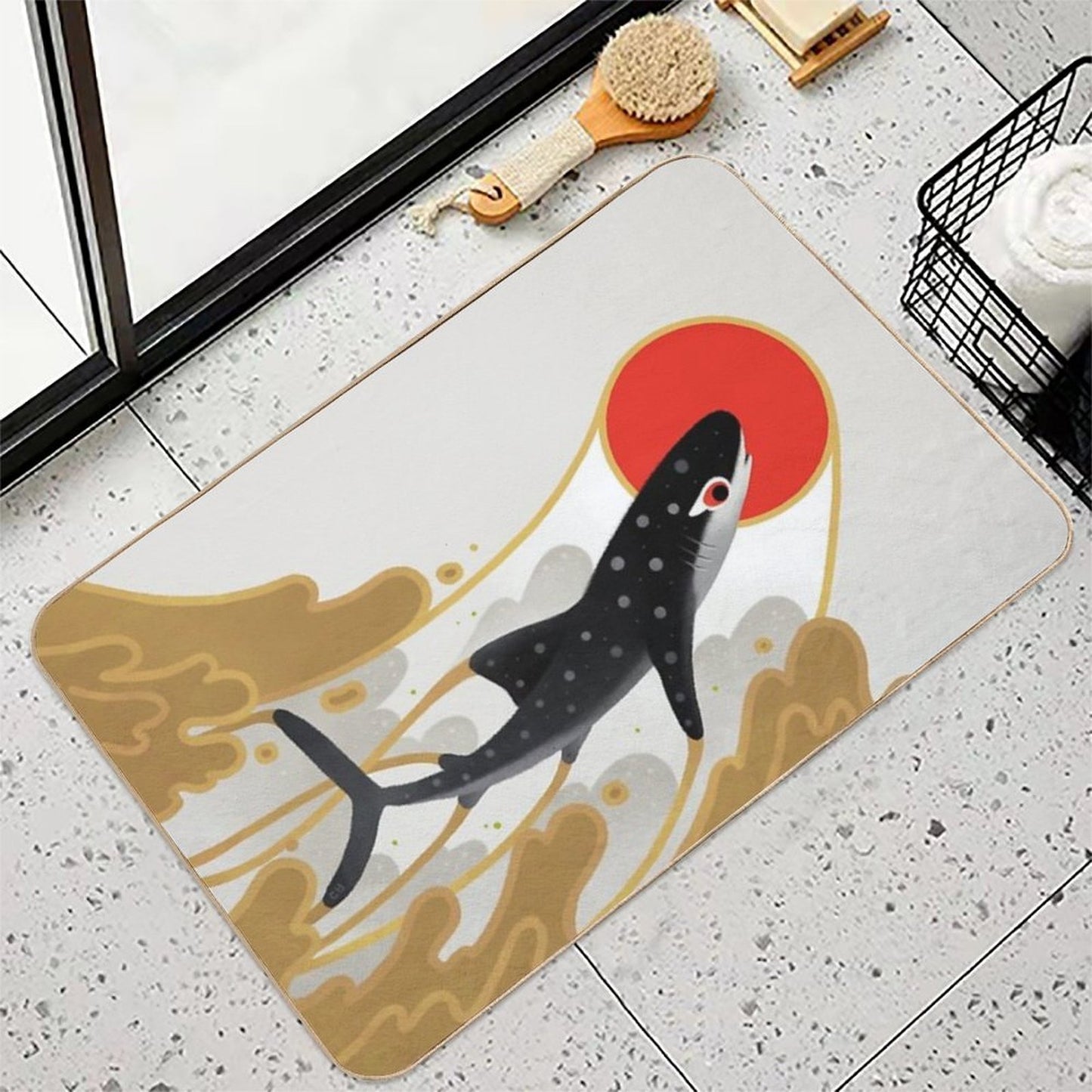 Whale Shark Durable Bath Mat
