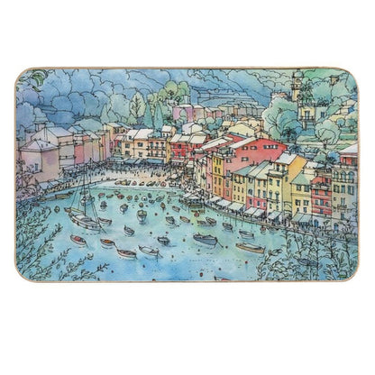 Portofino, Italy  Eco-Friendly Bath Mat