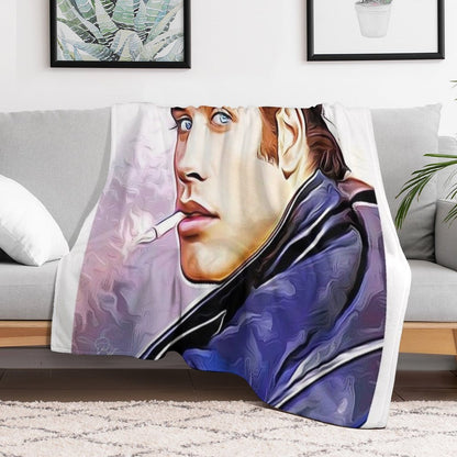 DANNY ZUKO  John Travolta Durable Throw Blanket