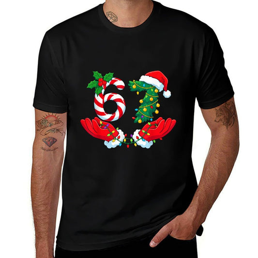 67 Meme Six Seven Funny Christmas Meme Slang Men Women Kids Comfortable T-Shirt