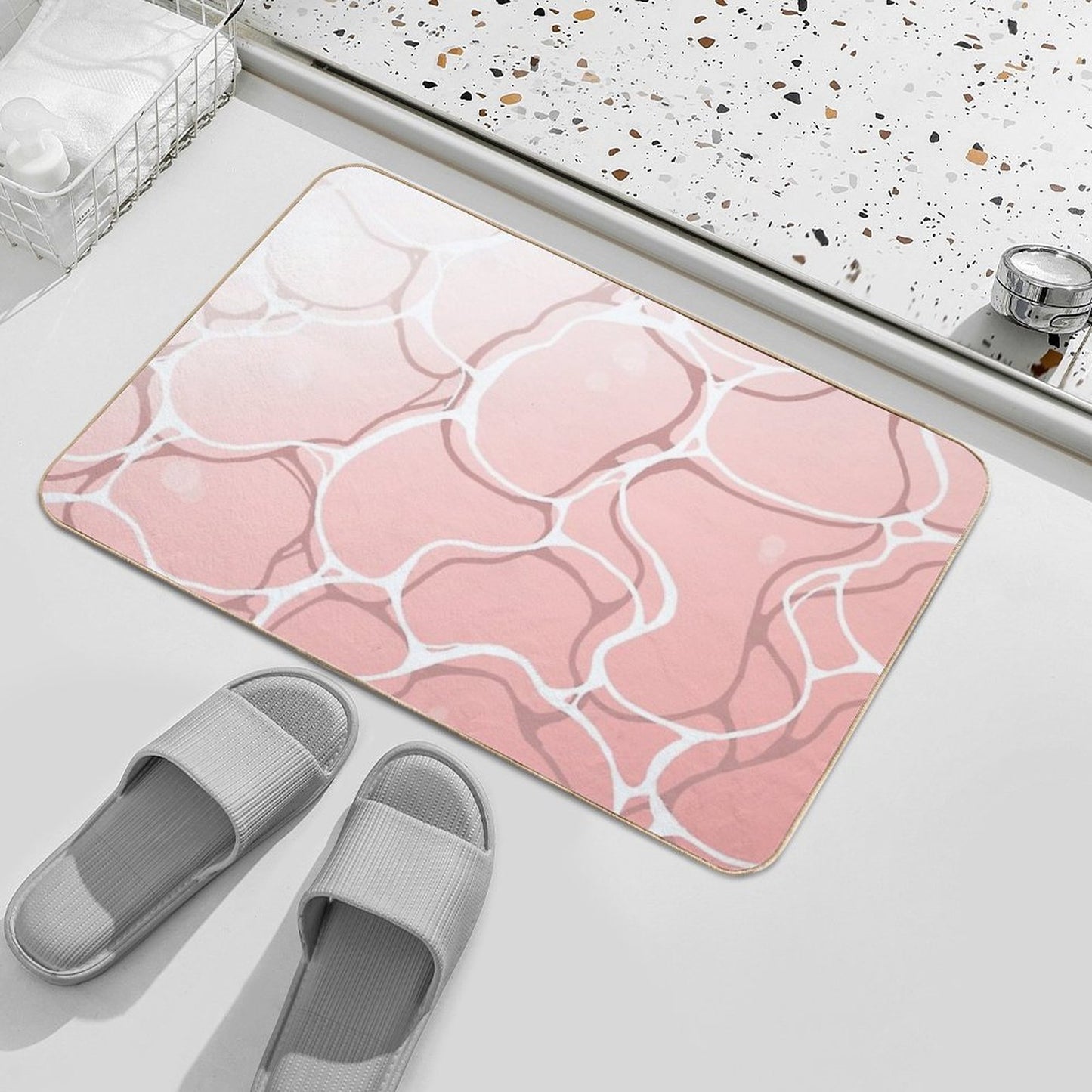 Pink Water Design  Eco-Friendly Bath Mat