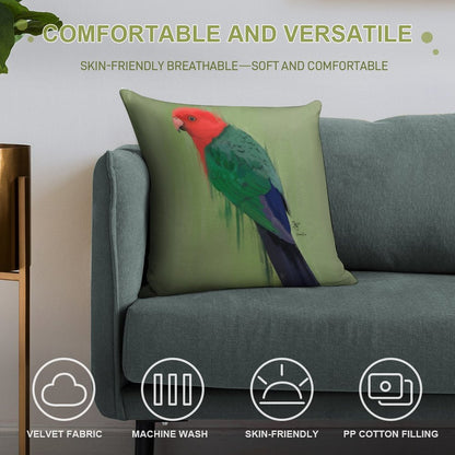 Elvis Soft Home Decor Throw Pillow