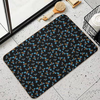 Bees 2  Easy Maintenance Bath Mat