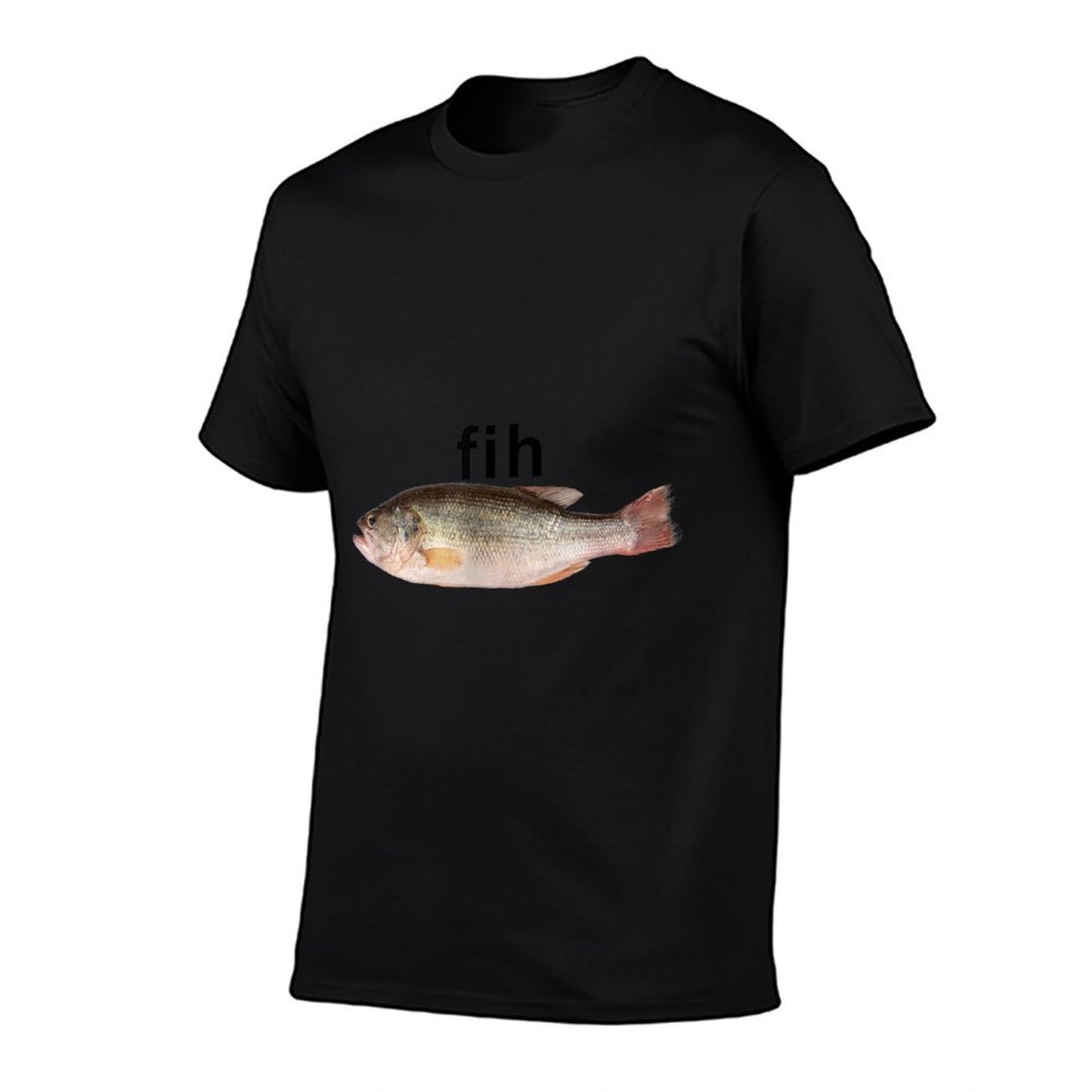 “Fih” Funny Misspelled Fish Meme, Simple Humor  Quick-drying T-Shirt
