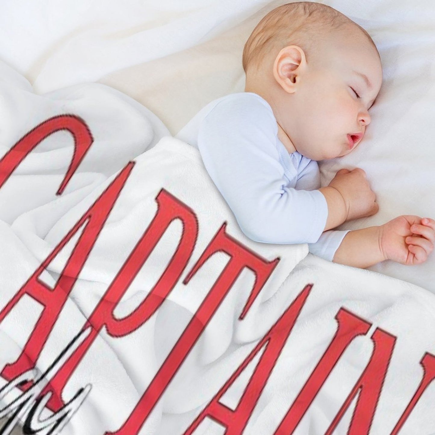Captain Sandy Easy Care Throw Blanket