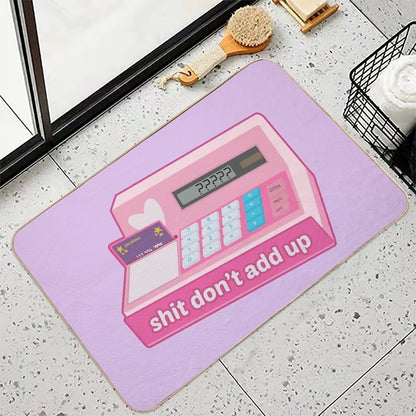 Sum Don't Add Up  Anti-Trip Bath Mat