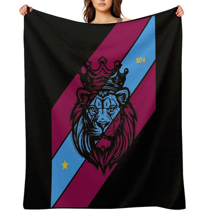 Aston Villa Lion Durable Throw Blanket