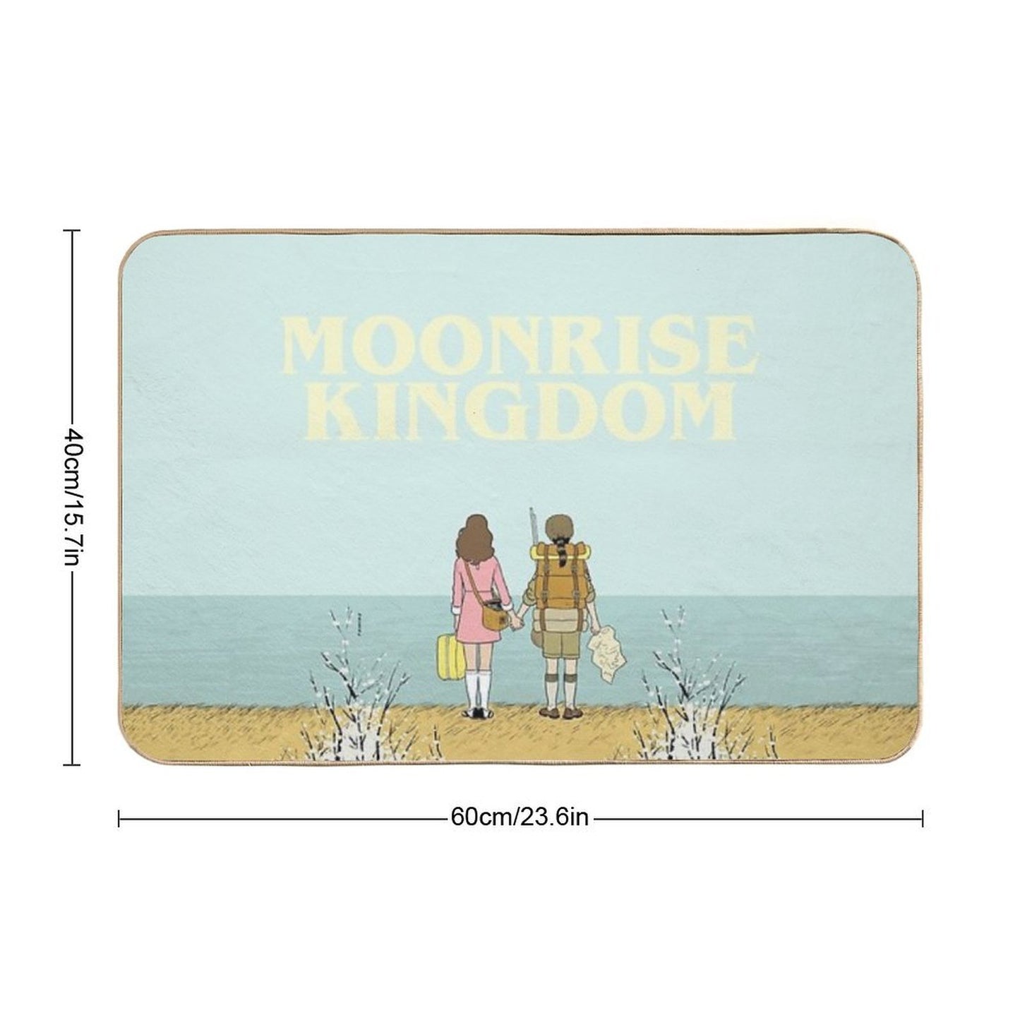 Wes Anderson Movie  High-Traffic Bath Mat