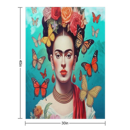 Frida Kahlo 4 Versatility Throw Blanket