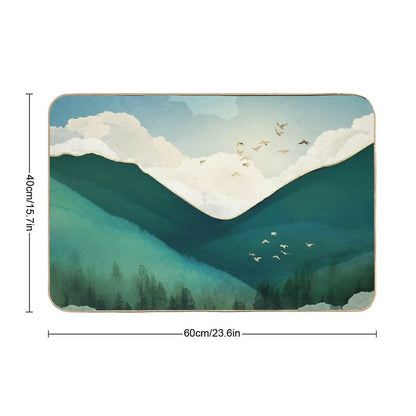 Emerald Hills  Stain-Proof Bath Mat