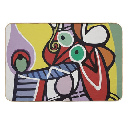 Abstract Art VectorArt  Repositionable Bath Mat