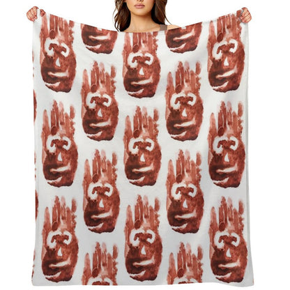 WILSON! Wrinkle-free Throw Blanket