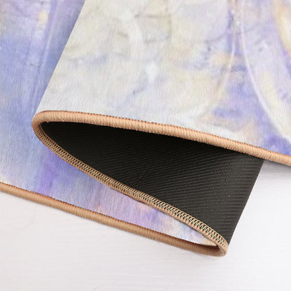 Snow Moon - Beautiful Snowy Owl Art, Magical Owl Art, Witchy Art  Long-Lasting Bath Mat