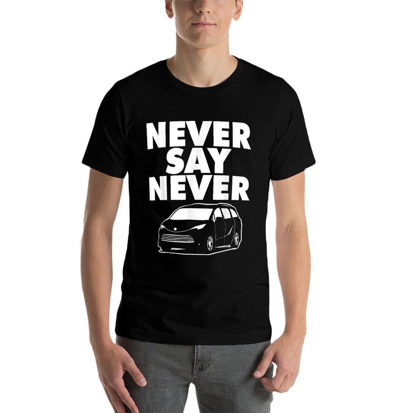Minivan NEVER SAY NEVER  Soft T-Shirt