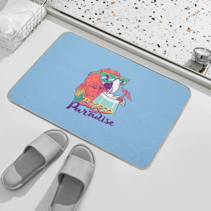 Bird Of Paradise  Repositionable Bath Mat