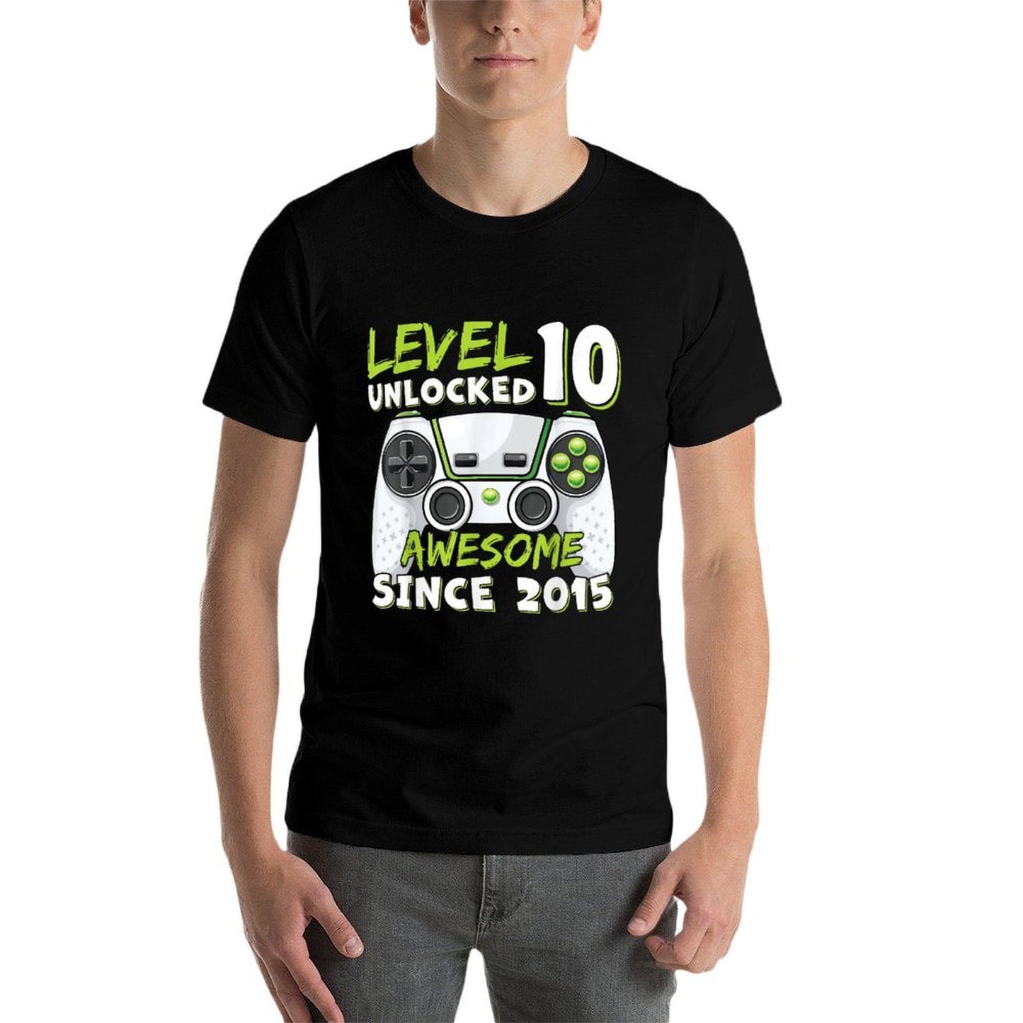 10 Year Old BDay Decorations Son Boy 10yr 2015 10th Birthday Comfortable T-Shirt