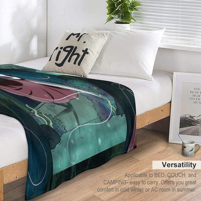 Hornet - Hollow Knight Wrinkle-free Throw Blanket