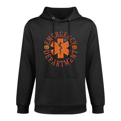 Emergency Department Halloween Emergency Room Nursing Nurse Breathable Fabric Hoodie