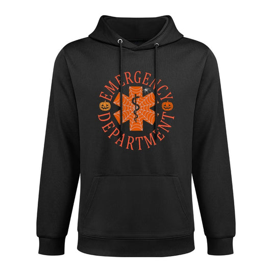 Emergency Department Halloween Emergency Room Nursing Nurse Breathable Fabric Hoodie
