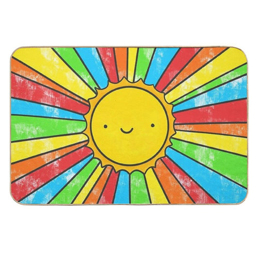 Radiate Positivity  Absorbent Bath Mat