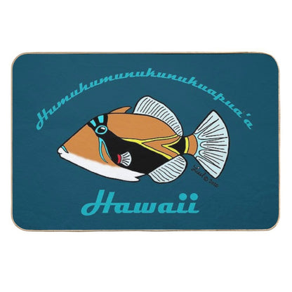 Humuhumu Hawaii  Slip-Resistant Bath Mat