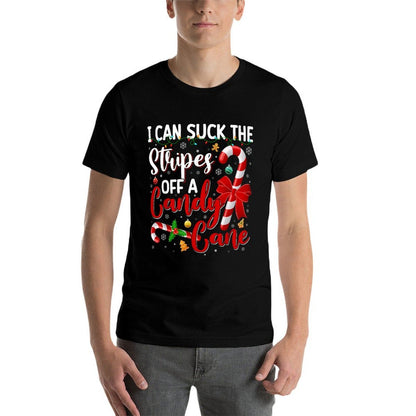 Christmas I Can Suck The Stripes Off Candy Cane Naughty Xmas  Odor-resistant T-Shirt