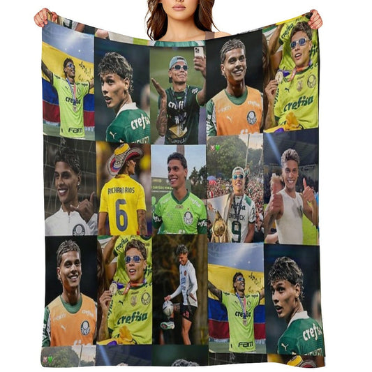Richard Rios Shrink-resistant Throw Blanket