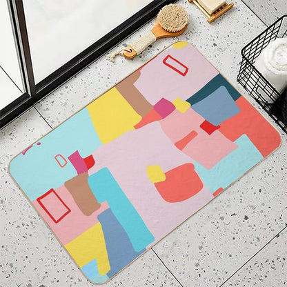 Windows of Possibility #abstractart #painting  Versatile Bath Mat
