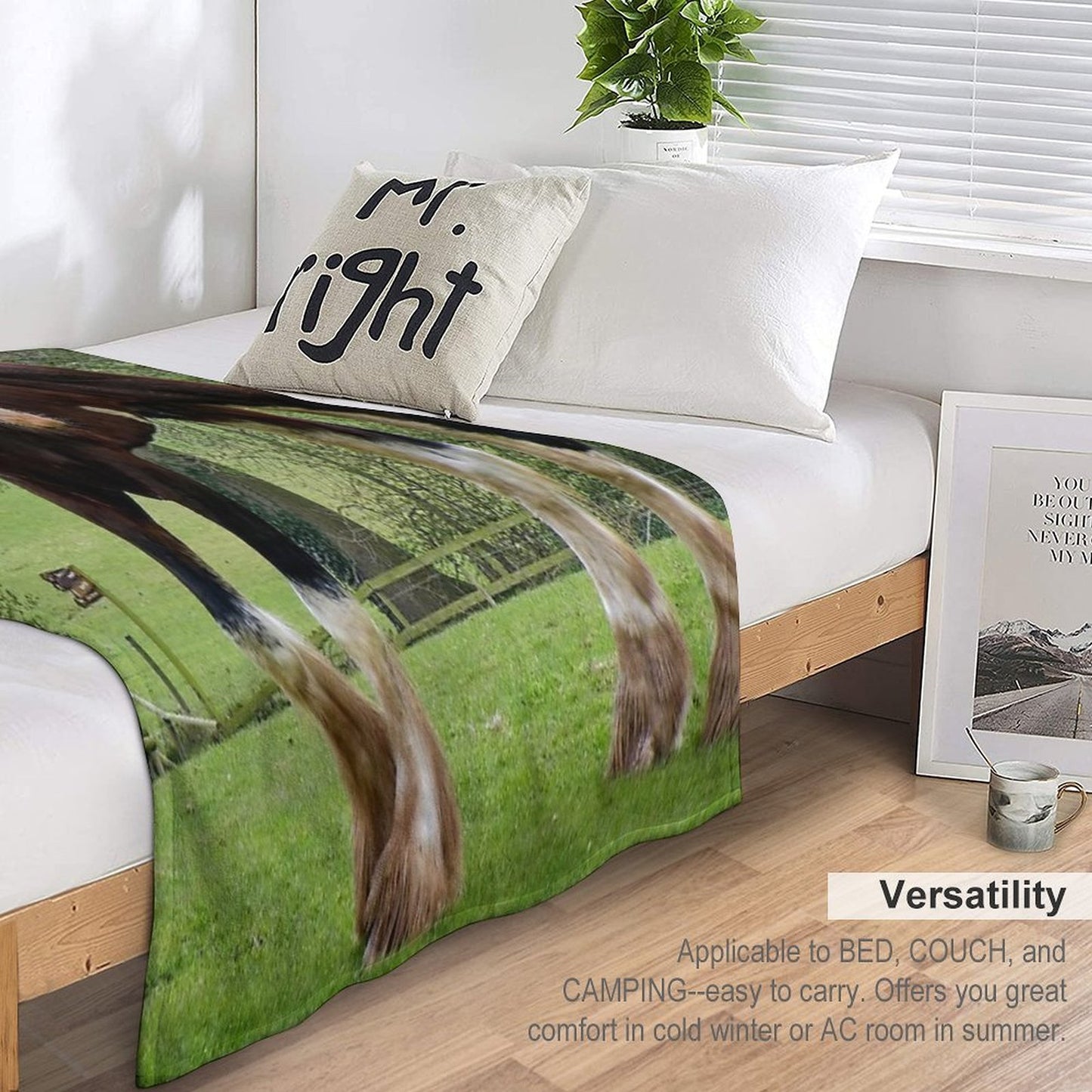 Shire Horse Premium Throw Blanket