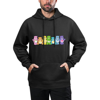 Care Bears Rainbow Kingdom Original Bears Line Up Relaxed Fit Hoodie