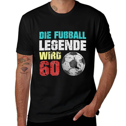60th Birthday Football Legend 60th Birthday  Relaxed-fit T-Shirt
